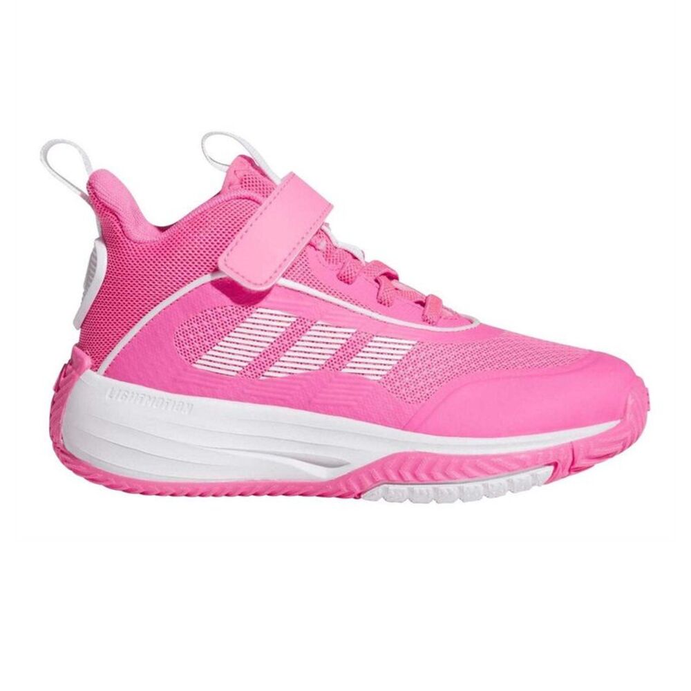 Adidas Womens/Ladies Ownthegame 3 Basketball Shoes / Pink/White